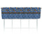 Blue Western Valance