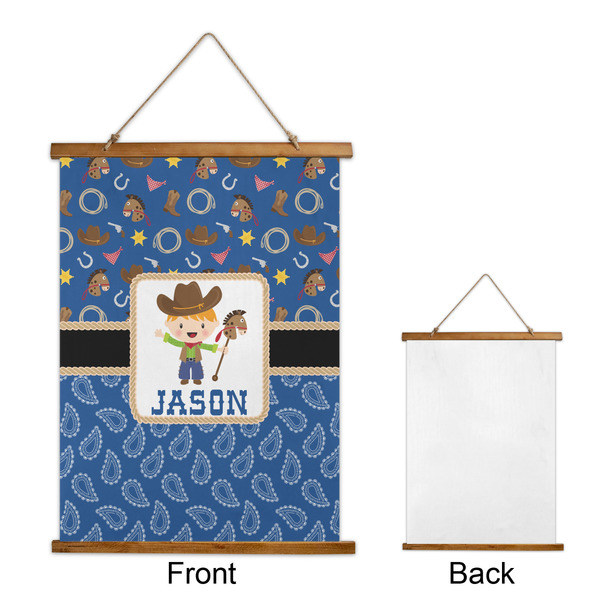 Blue Western Wall Hanging Tapestry - Portrait - APPROVAL