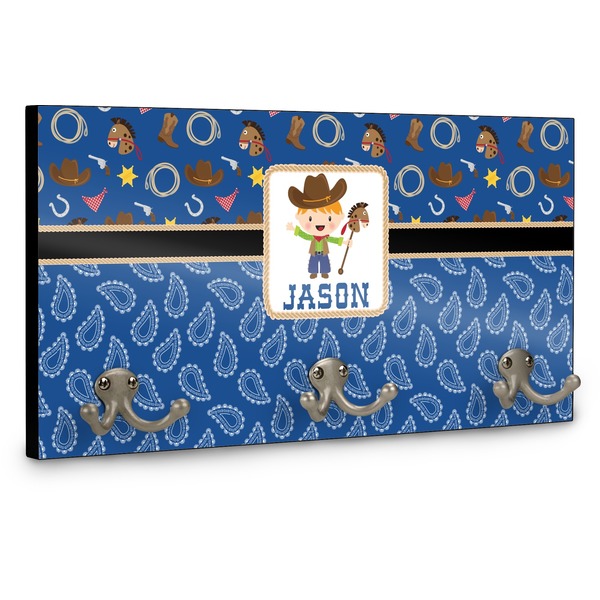 Blue Western Coat Hanger Main