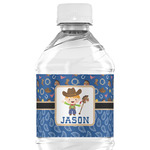Blue Western Water Bottle Labels - Custom Sized (Personalized)