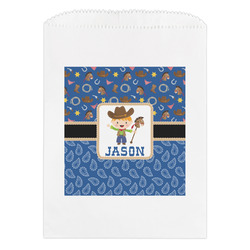 Blue Western Treat Bag (Personalized)