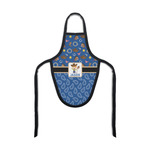 Blue Western Bottle Apron (Personalized)