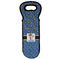 Blue Western Wine Tote Bag (Personalized)
