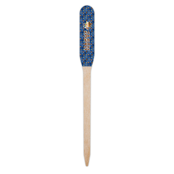 Blue Western Wooden Food Pick - Paddle - Single Pick