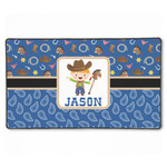 Blue Western XXL Gaming Mouse Pad - 24" x 14" (Personalized)