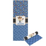 Blue Western Yoga Mat - Printable Front and Back (Personalized)