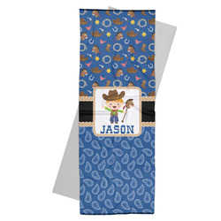 Blue Western Yoga Mat Towel (Personalized)