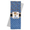 Blue Western Yoga Mat Towel with Yoga Mat