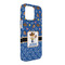 Blue Western iPhone 13 Pro Max Case -  Angle