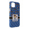 Blue Western iPhone 14 Pro Max Case - Angle