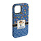 Blue Western iPhone 15 Tough Case -  Angle