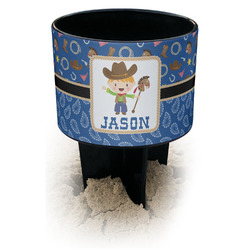 Blue Western Black Beach Spiker Drink Holder (Personalized)