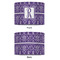 Initial Damask 12" Drum Lampshade - APPROVAL (Fabric)