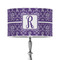 Initial Damask 12" Drum Lamp Shade - Poly-film
