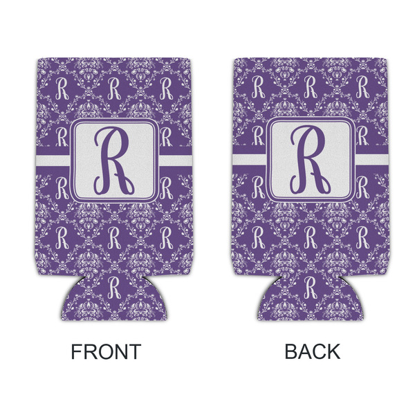 Initial Damask 16oz Can Sleeve - APPROVAL