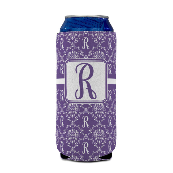 Initial Damask 16oz Can Sleeve - FRONT (on can)