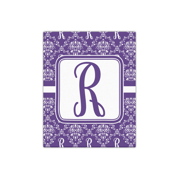 Initial Damask 16x20 - Canvas Print - Front View