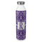 Initial Damask 20oz Stainless Steel Water Bottle - Full Print