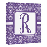 Initial Damask Canvas Print - 20x24