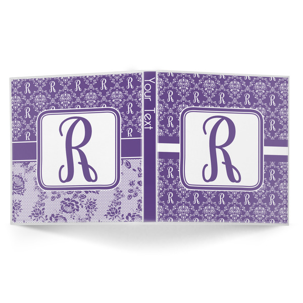 Initial Damask 3-Ring Binder Approval- 1in