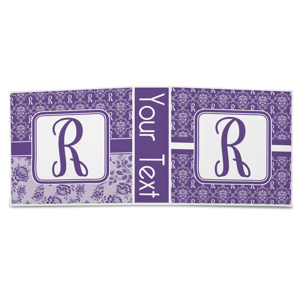 Initial Damask 3-Ring Binder Approval- 3in