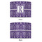 Initial Damask 8" Drum Lampshade - APPROVAL (Fabric)