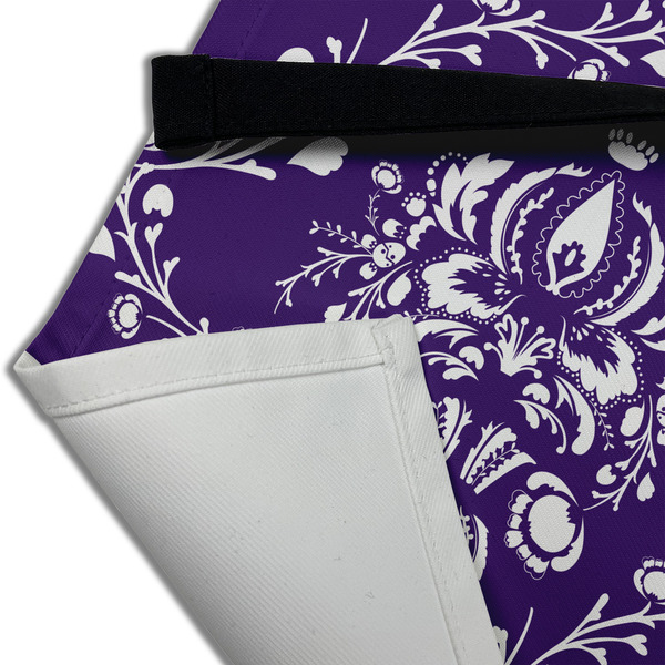Initial Damask Apron - (Detail)
