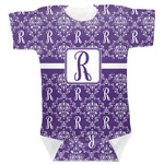 Initial Damask Baby Bodysuit 6-12