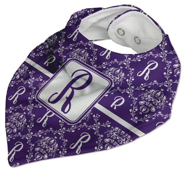 Initial Damask Bandana Closed