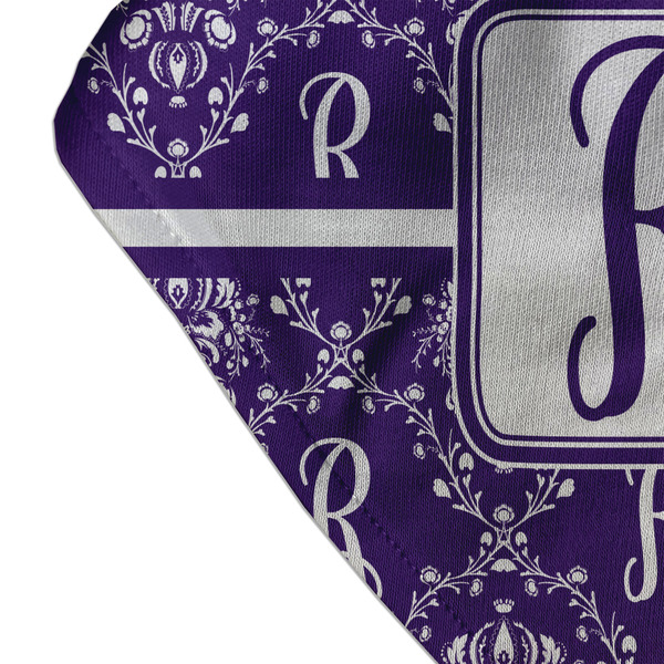 Initial Damask Bandana Detail