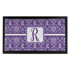 Initial Damask Bar Mat - Small