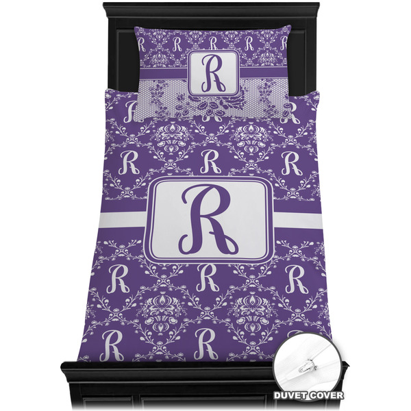 Initial Damask Bedding Set (TwinXL) - Duvet