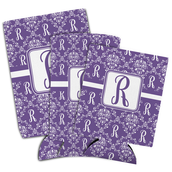 Initial Damask Can Coolers - PARENT/MAIN