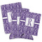 Initial Damask Can Coolers - PARENT/MAIN
