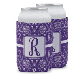 Initial Damask Can Cooler (12 oz)