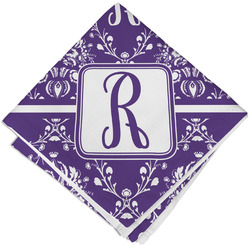 Initial Damask Cloth Napkin