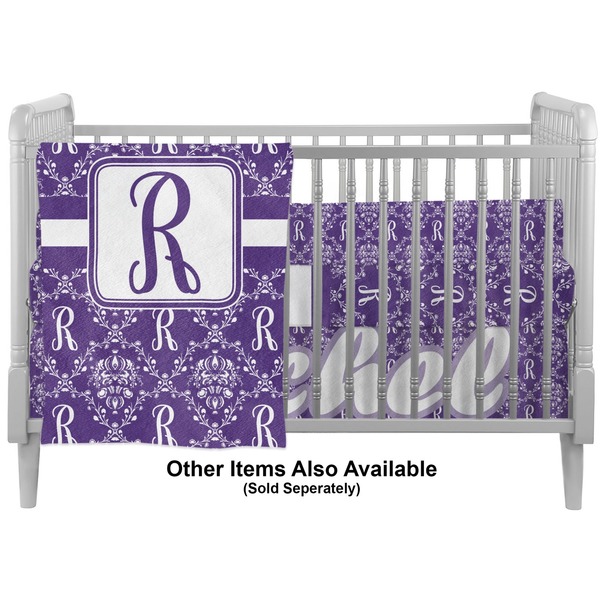 Initial Damask Crib - Profile Sold Seperately