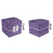 Initial Damask Cubic Gift Box - Approval