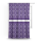 Initial Damask Curtain (Personalized)