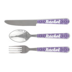 Initial Damask Cutlery Set