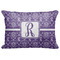 Initial Damask Decorative Baby Pillowcase - 16"x12"