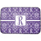 Initial Damask Dish Drying Mat