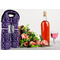 Initial Damask Double Wine Tote - LIFESTYLE (new)