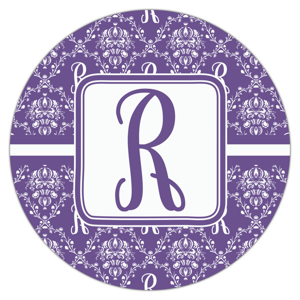 Initial Damask Drink Topper - XLarge - Single