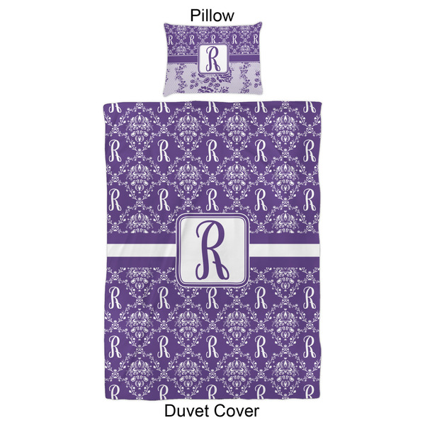 Initial Damask Duvet Cover Set - Twin XL - Approval