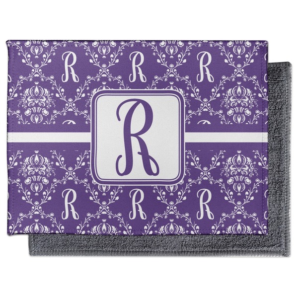 Initial Damask Electronic Screen Wipe - Flat