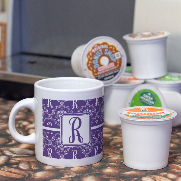 Initial Damask Espresso Cup - Single Lifestyle