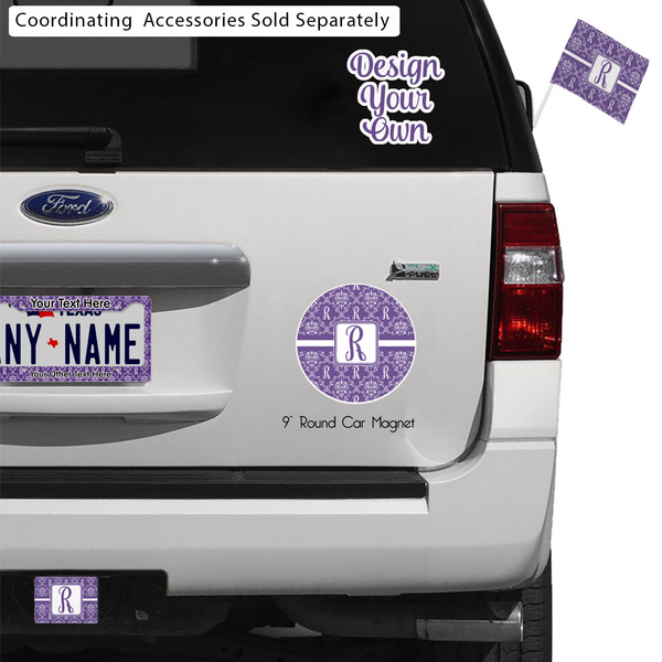 Initial Damask Exterior Car Accessories