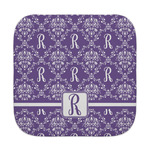 Initial Damask Face Towel (Personalized)