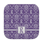 Initial Damask Face Towel (Personalized)